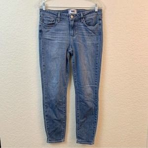 PAIGE Verdugo Ankle Light Wash Jeans, Sz 30, EUC